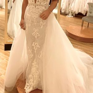 Lazaro Detachable Over Skirt